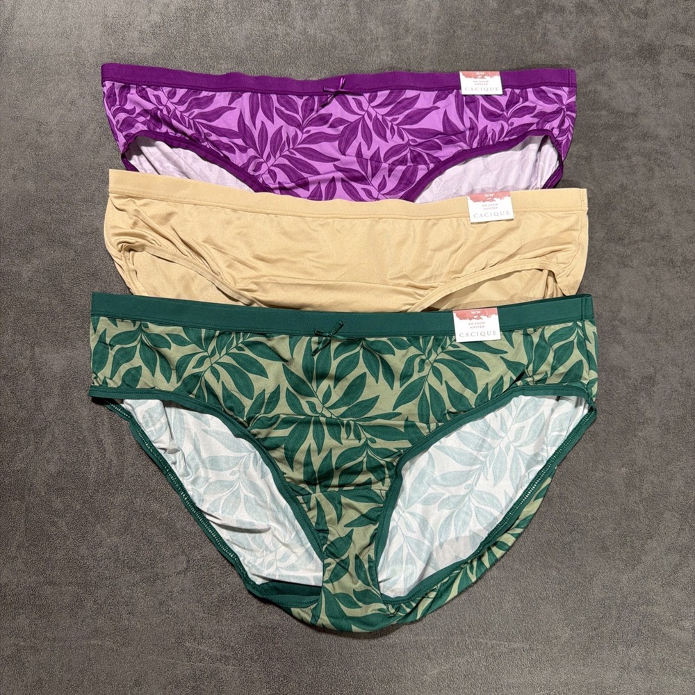 Lane Bryant Cacique No Show Hipster Plus Size 18/20 Panties L4